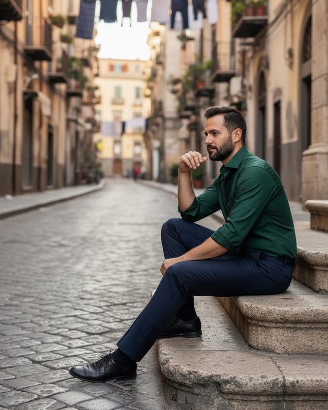 Camicia Alibi - Verde
