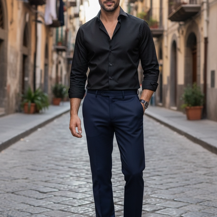 Camicia Alibi - Nero