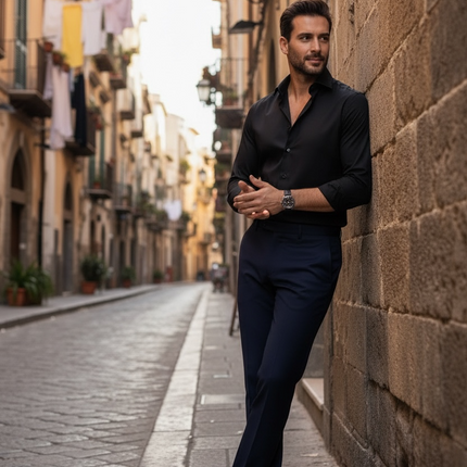 Camicia Alibi - Nero